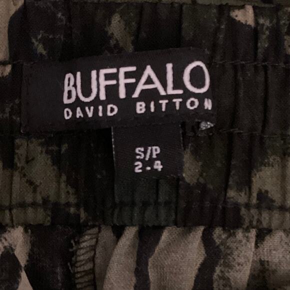 Buffalo David Bitton Womens Green Comfort Soft Pants Small 2-4 - Picture 5 of 5